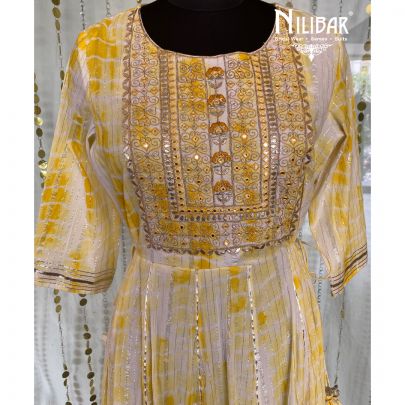 Pastel Yellow Cotton Kurta