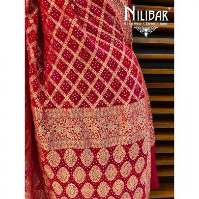 Tart Georgette Bandhani Print Dupatta.