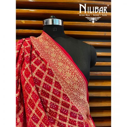 Tart Georgette Bandhani Print Dupatta.