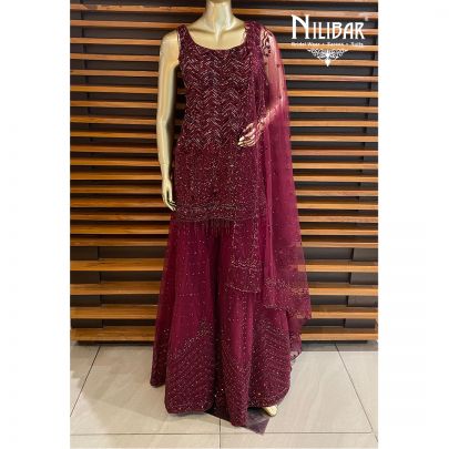 Wine Net Palazzos Suit's