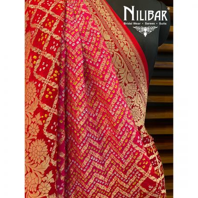 Tart Georgette Bandhani Print Dupatta.