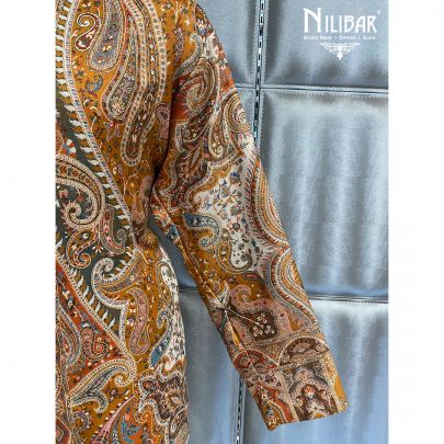 Yellow Pashmina Coat