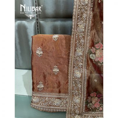 Rust Color Unstitched Suit