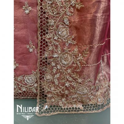 Onion Pink Unstitched Suit