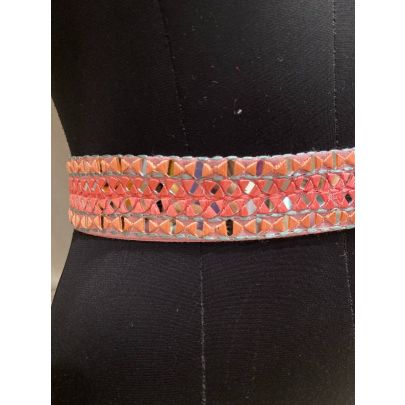 Pink Silk Belt