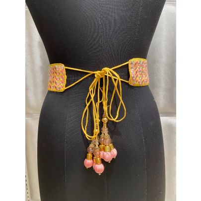 Yellow Silk Belt