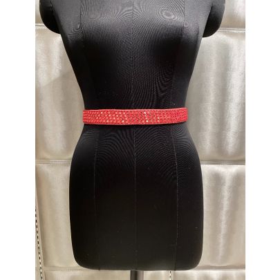 Carrot Silk Belt