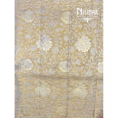 Gold & Red Silk Kanjeevaram Sari