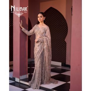 Mouse Soft Net Saree