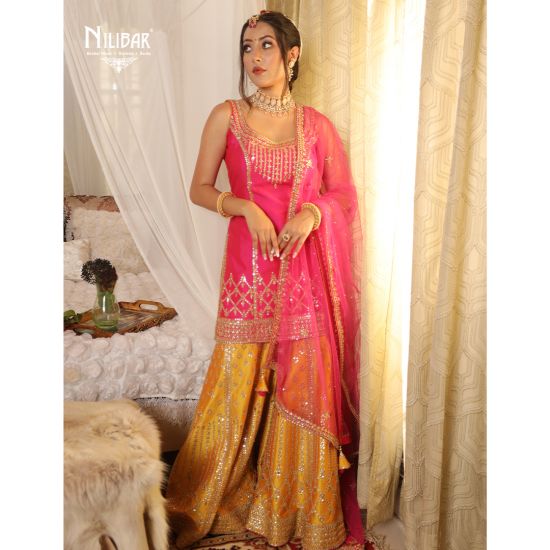 yellow suit contrast