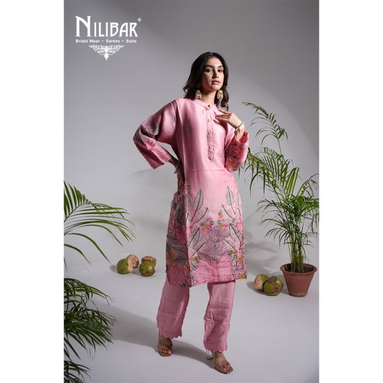 Blush pant suit shop