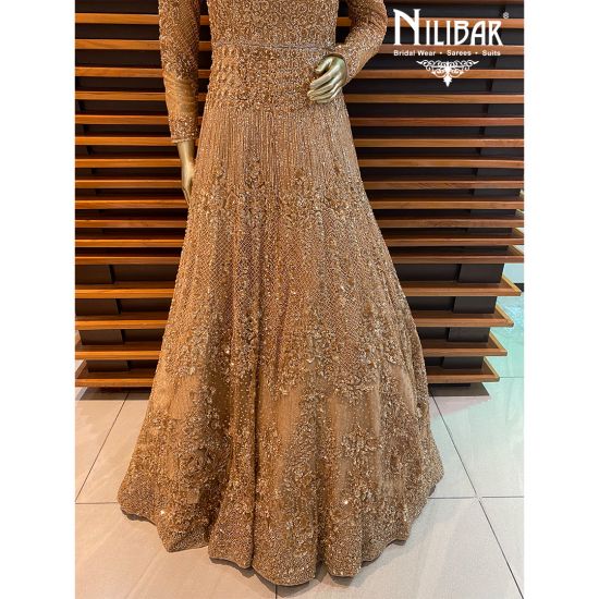 Golden Net Gown